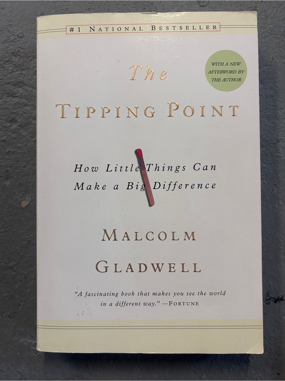 The Tipping Point by Malcolm Gladwell